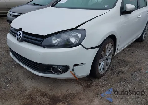 2014 Volkswagen Golf 2.0L Tdi из США, поврежденный, VIN WVWNM7AJ7EW009759